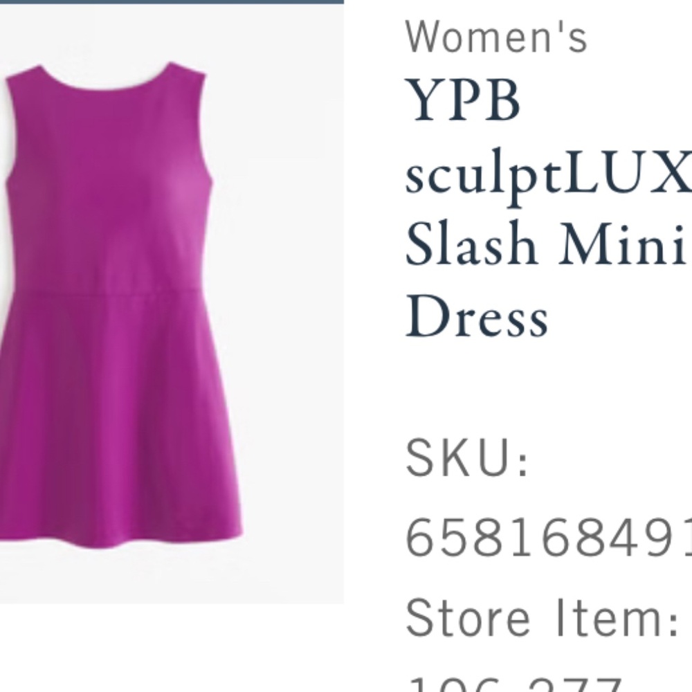 Abercrombie YPB SculptLux mini dress